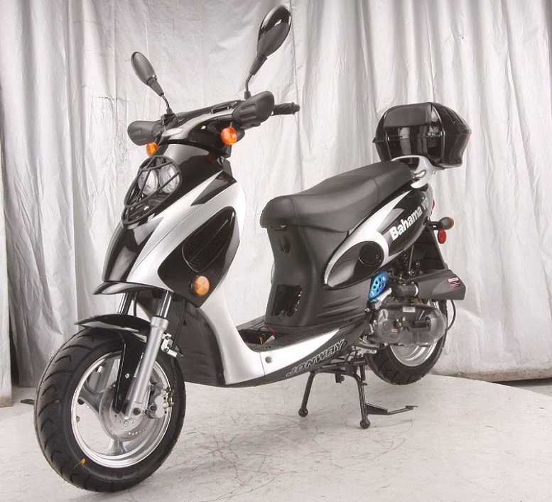 Vitacci BAHAMA 50cc (QT-6) Scooter, 4 Stroke, Air-Forced Cool, Single ...